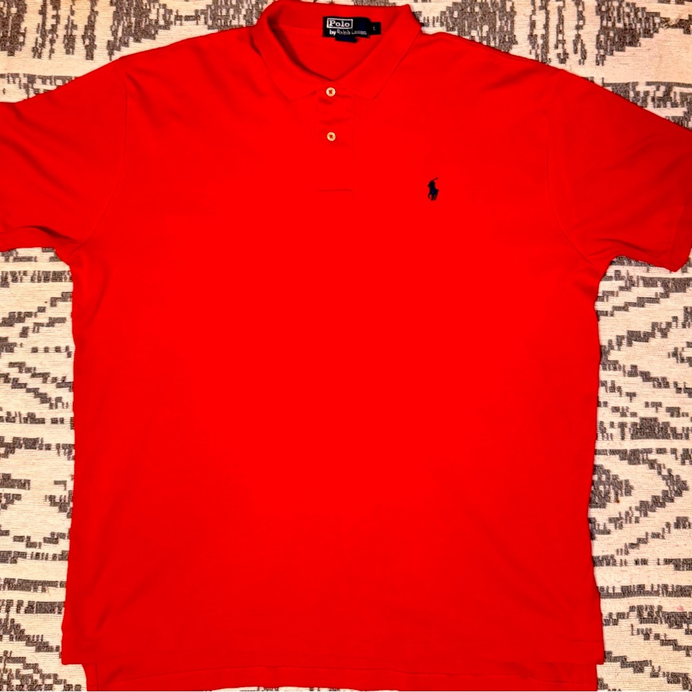 Ralph Lauren ￼
Size: L
Color: Red